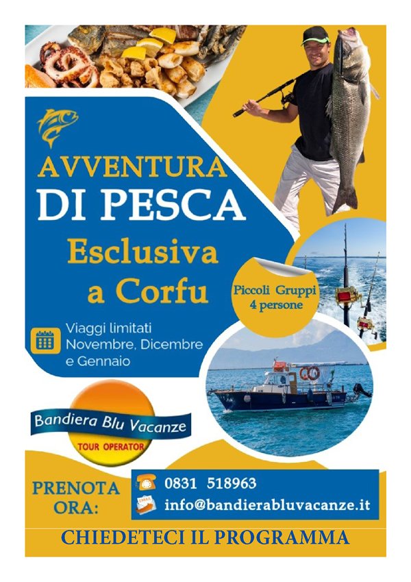 Avventura di Pesca a Corfu